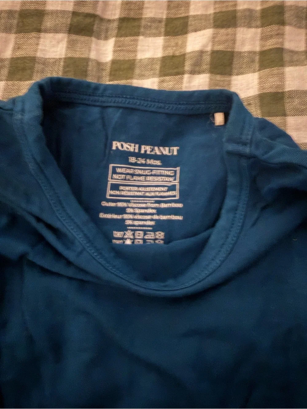 Posh Peanut Pajama Set in Deep Teal